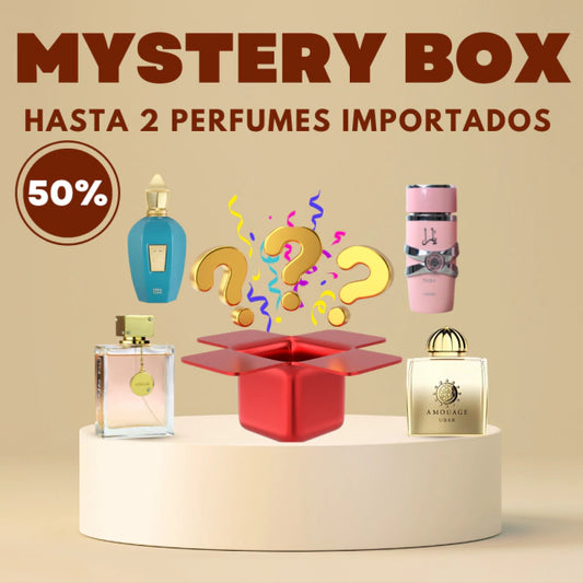 Mystery Box Perfumes Importados - Hasta 2 Fragancias Sorpresa